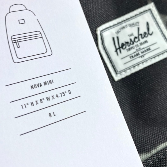 HERSCHEL SUPPLY CO. Tie Dye Check Hip Mini Backpack - Picture 17 of 17